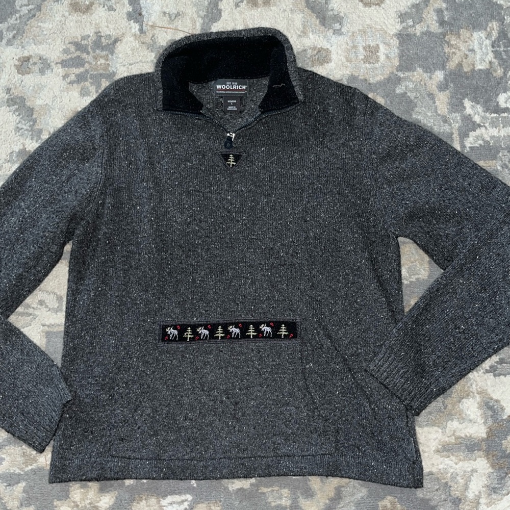 Woolrich Quarterzip Sweater